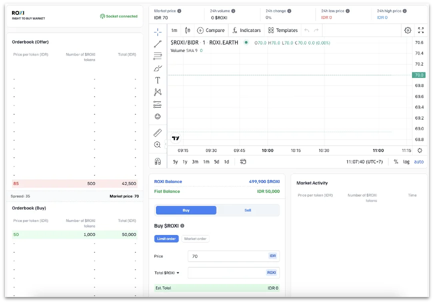 Roxi.Earth project cover