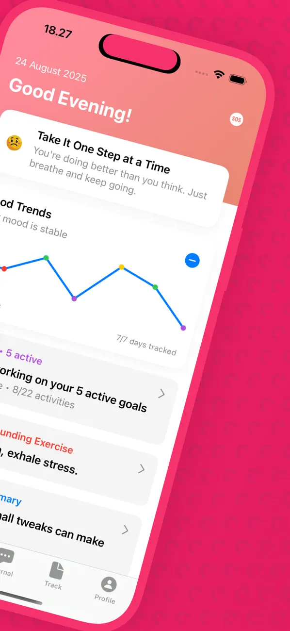 Taara By Naara App Store screenshot showing mood check-in flows and daily wellness interactions